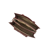 Sac fourre-tout en cuir véritable noir à motif alligator avec fermeture éclair, deux poignées, sac à bandoulière pour femme, usage quotidien, style minimaliste
