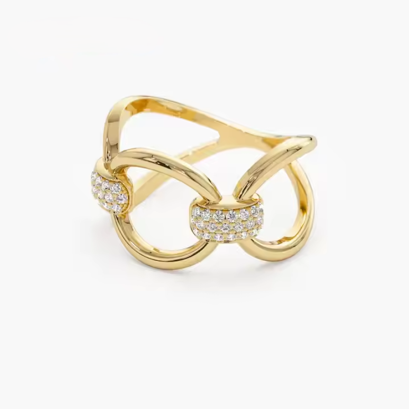 wedding ring gold diamond