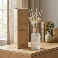 Diffuseur de parfum Gardenia Tuberose 150ml, senteur florale pour la décoration de la maison et de la chambre