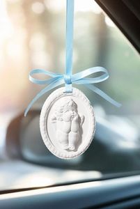 Stocked Wholesale <b>Car</b> Empty Cleaner Hanging Plaster Scented Tablet Home Aromatherapy <b>Fragrance</b> Ceramic <b>Diffuser</b> - Product Image 2
