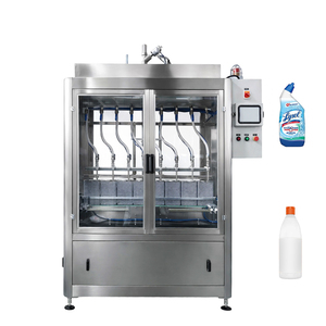 Macchina di Riempimento Automatica a 8 Ugelli Antideflagrante per <span class=keywords><strong>Candeggina</strong></span>, Pesticidi, Acidi e Liquidi Chimici Corrosivi - Product Image 2