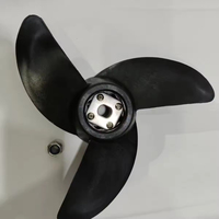 Vente en gros usine – Hélices en plastique à 3 pales, pièces de rechange compatibles avec les moteurs hors-bord électriques de bateaux de pêche à la traîne Haibo M150, M200, M250