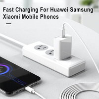 Câble de données USB Type C 5A, charge rapide, USB-A vers USB-C, lot de cordons de charge pour téléphone