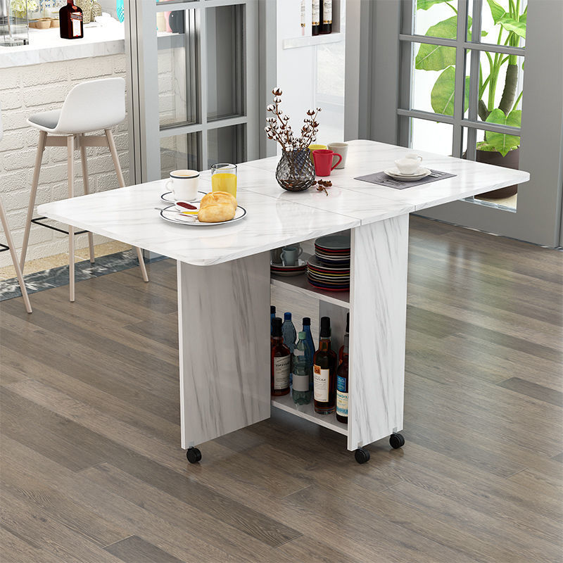 Long 120*60*77 [white marble]