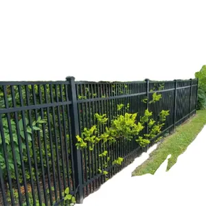 100% Waterproof Aluminum Alloy Outdoor Courtyard Garden Fence Simple Installation for Gate and Farm Fence Protection