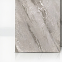 Carrelage de sol en porcelaine imitation marbre gris Grèce 750x1500mm, grand format moderne et minimaliste