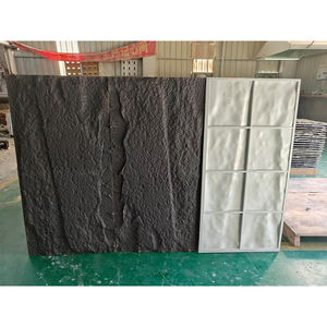 Panneau mural en pierre 3D imperméable, panneau en pierre mince en PU, imitation pierre, dalle de roche, revêtement mural extérieur, panneau de pierre artificielle pour extérieur - Product Image 2