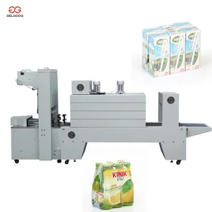 자동 우유 상자 포장 주석 포장 자동 수축 포장 기계