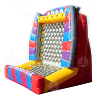 Sortie d'usine Portable Sports de plein air jeu gonflable Plinko adultes et enfants jeu gonflable Plinko jeu Arcade pour location