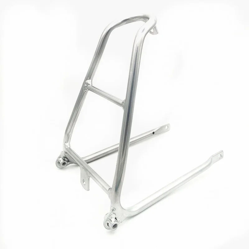 Porte-bagages arrière-argent