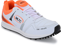 Chaussures de sport orange et blanches légères et respirantes pour le cricket et la course, antidérapantes, confortables pour l'entraînement quotidien, collection Printemps Longue Durée