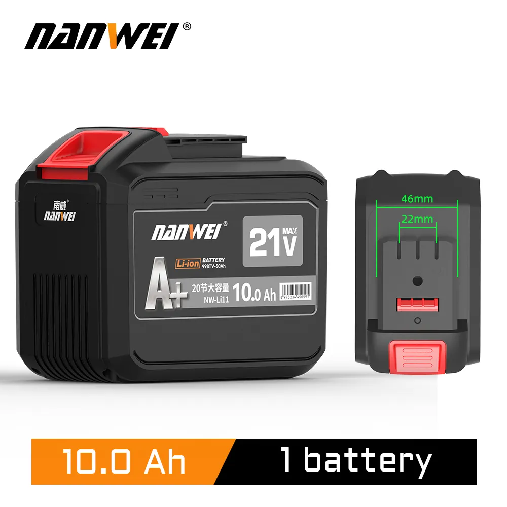 Nanwei công cụ điện phổ quát pin lithium 2. 0ah3.0ah4.0ah6.0ah7.5ah