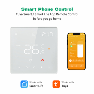 Termostato Inteligente Wifi TYSH Tuya para Calefacción por Suelo Radiante, Control de Temperatura Digital Táctil LCD para Google Home y Alexa - Product Image 4