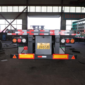Remolque Esqueleto de Acero de 2, 3 y 4 Ejes Directo de Fábrica, Chasis de Semirremolque para Contenedores de 20, 40 y 45 Pies, con Tren de Aterrizaje Reforzado - Product Image 2