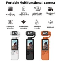 Nouvelle Caméra Portable 2026 Ultra HD à Mise au Point Automatique, Rotation à 180 Degrés, Enregistreur Vidéo de Poche Q8 pour Sports de Plein Air