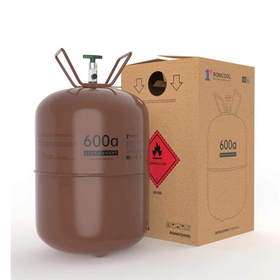 Koelgas R600a Gas Koelmiddel Vervaardigt Isobutaan Koel Gas 6.5Kg In Wegwerpcilinder