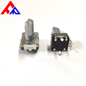 Codificadores Rotatorios de Montaje Vertical con Eje Moleteado de Metal EC11, Venta al Por Mayor del Fabricante - Product Image 2