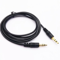 Vente en gros directe d'usine 1.5m 3m 5m TRS 3.5mm mâle à mâle or câble Audio stéréo fabrication