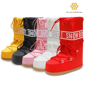 <span class=keywords><strong>Botas</strong></span> <span class=keywords><strong>de</strong></span> Nieve <span class=keywords><strong>de</strong></span> Invierno 2026 para Distribución Transfronteriza, <span class=keywords><strong>Botas</strong></span> <span class=keywords><strong>de</strong></span> Nieve Cálidas <span class=keywords><strong>de</strong></span> Caña Alta con Suela Gruesa, Unisex, Punta Redonda, Ligeras, <span class=keywords><strong>de</strong></span> Tela - Product Image 2