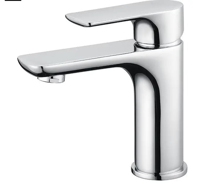 Single Handle vanity Sink Faucet Modern Bathroom Hot and Cold Mixer Tap Zinc Alloy Basin Faucet