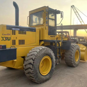 Chargeuse sur pneus Komatsu WA320-3 d'occasion à vendre, chargeuse frontale pour travaux de construction, prix bas en provenance de Chine - Product Image 1