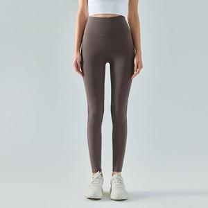 Leggings de yoga sans couture pour femmes, taille haute, effet push-up, doux comme du beurre, extensibles, coupe slim, finition mate, pour la course, le fitness et le Pilates - Product Image 1