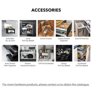 Grande <span class=keywords><strong>Cucina</strong></span> Moderna con Mobili, Armadietti e Ripiani in Legno Massello, Mobile con Ante in Vetro, Stile Lucency - Product Image 5