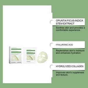 Mascarillas Faciales al por Mayor, Mascarilla Facial Hidratante Profunda para Mujer, Mascarilla Hidratante de Cactus Suavizante y Nutritiva - Product Image 2