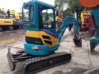 Mini-excavatrice Kubota U25 d'occasion la plus vendue, pelleuse d'occasion de 2,5 tonnes, 2 tonnes, 3 tonnes, d'origine japonaise en stock, certifiée CE