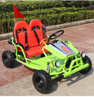 Kart électrique 48V 500W tout-terrain pour enfants avec vitesse de 40 km/h, batterie 20AH, capacité de charge de 190 kg