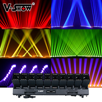 VSHOW W1060 Extérieur IP66 10*60w Dmx Pixel Bar Beam Zoom Wall Wash 10x60w Rgbw 4in1 Led Moving Head Light avec Bandes Lumineuses LED