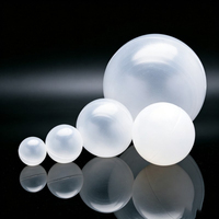 Boule flottante creuse en plastique résistante à la corrosion pour réservoir de stockage d'acides usagés