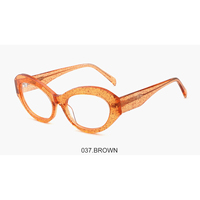 Monture de lunettes en acétate de haute qualité, monture optique, nouvelle monture de lunettes tendance unisexe, livraison mixte