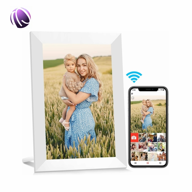 Wholesale Custom Home WiFi Auto-Rotate Smart Electronic Digital Photo Picture Frame with Touch Screen