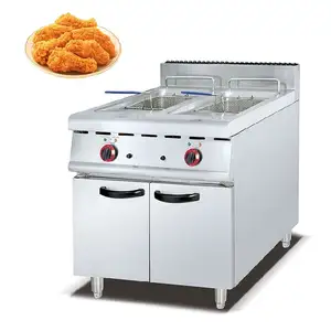 New hot selling products double cylinder deep fryer verified suppliers commercial fryers with cheap price