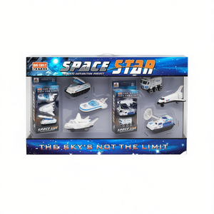 Space Star Die Cast Metal Space Vehicle Set 3pcs Alloy Toy For Kids Age 2 4 Years - Product Image 1