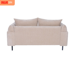 Canapé sectionnel carré moderne en tissu, chaises <span class=keywords><strong>de</strong></span> salon design, deux places, écologique, vente en gros - Product Image 3