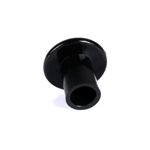 Cao Gót Của Phụ Nữ PVC Trong Suốt Màu Đen Bảo Vệ Gót Chân Cap Yên Tĩnh Mẹo Với Round Cap Cho Đám Cưới Cỏ Bên Ngoài Trời