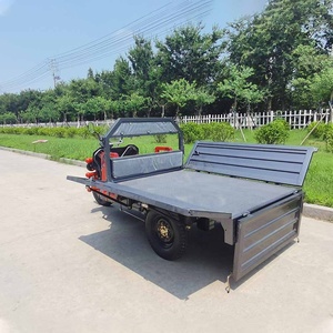 Battery Operated Black Adult All Terrain 1 Ton Large <b>Loading</b> 60V Mountain Tricycle 1000Kg Three Wheels - Product Image 4