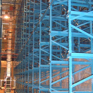 Asrs hệ thống kho Pallet giá hoàn toàn tự động Hệ thống lưu trữ Robot thông minh truy xuất chọn Kệ công nghiệp dọc kệ - Product Image 5