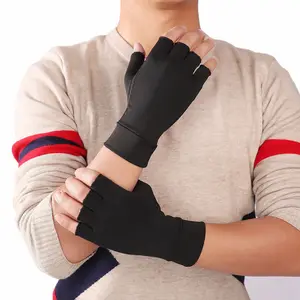 Silicone anti-arthritis compression chemotherapy gloves riding sports breathable wear-resistant gloves work protection gloves