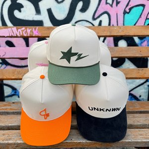 Casquette de baseball sportive bicolore à 5 panneaux avec visière incurvée, broderie personnalisée du logo pour hommes et femmes, vente en gros - Product Image 3