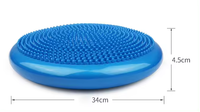 Coussin d'oscillation de stabilité gonflé en gros noyau extra épais coussin d'équilibre Airex coussin d'oscillation siège de yoga sensoriel coussin de fitness