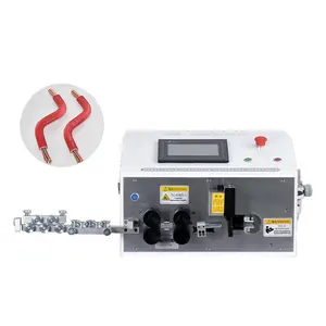 6-35 square High efficiency multifunction fully Automatic four-wheel drive computer cable wire cutting stripping bending machine