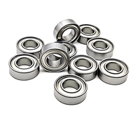 Roulement à billes à gorge profonde micro 605ZZ 5x14x5mm en acier chromé C3, roulement à une rangée de haute précision