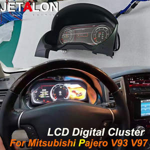 ชุดหน้าปัด LCD สำหรับรถยนต์ใหม่  ดัดแปลงมาตรวัดความเร็วแบบ Linux สำหรับ Mitsubishi Pajero V93 V97 ปี 2007-2020 - Product Image 3