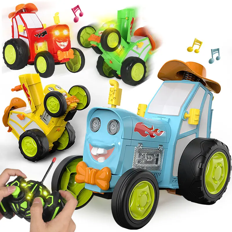 Funny Crazy Dancing Swing Rotation Stunt RC Toy Cars for Boy