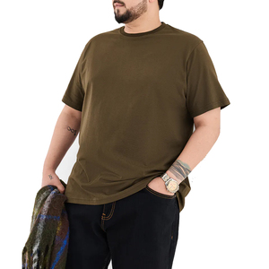 Camiseta Térmica de Algodón 100% de Manga Corta para Hombre, Tallas Grandes, Interior Cepillado y Acogedor, Esencial para la Temporada Fresca - Product Image 6