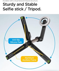 Trépied à selfie <span class=keywords><strong>Spigen</strong></span> MagSafe [Wondersnap] [Technologie MagFit] Compatible avec <span class=keywords><strong>iPhone</strong></span> 16/15/<span class=keywords><strong>14</strong></span>/13 Series pour S25/S24/S23 - Product Image 6