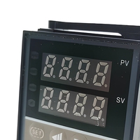 Contrôleur de température intelligent pour four REX C100 RKC avec alarme, double sortie relais ou SSR, en plastique, prix usine OEM/ODM
